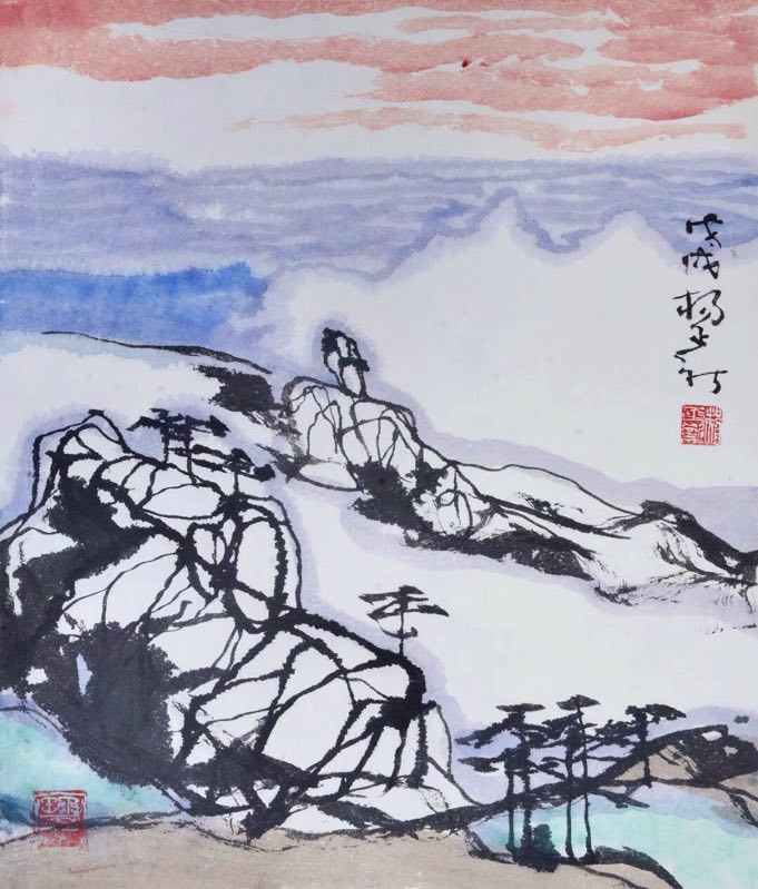 CHINESE PAINTING - MOUNTAINS