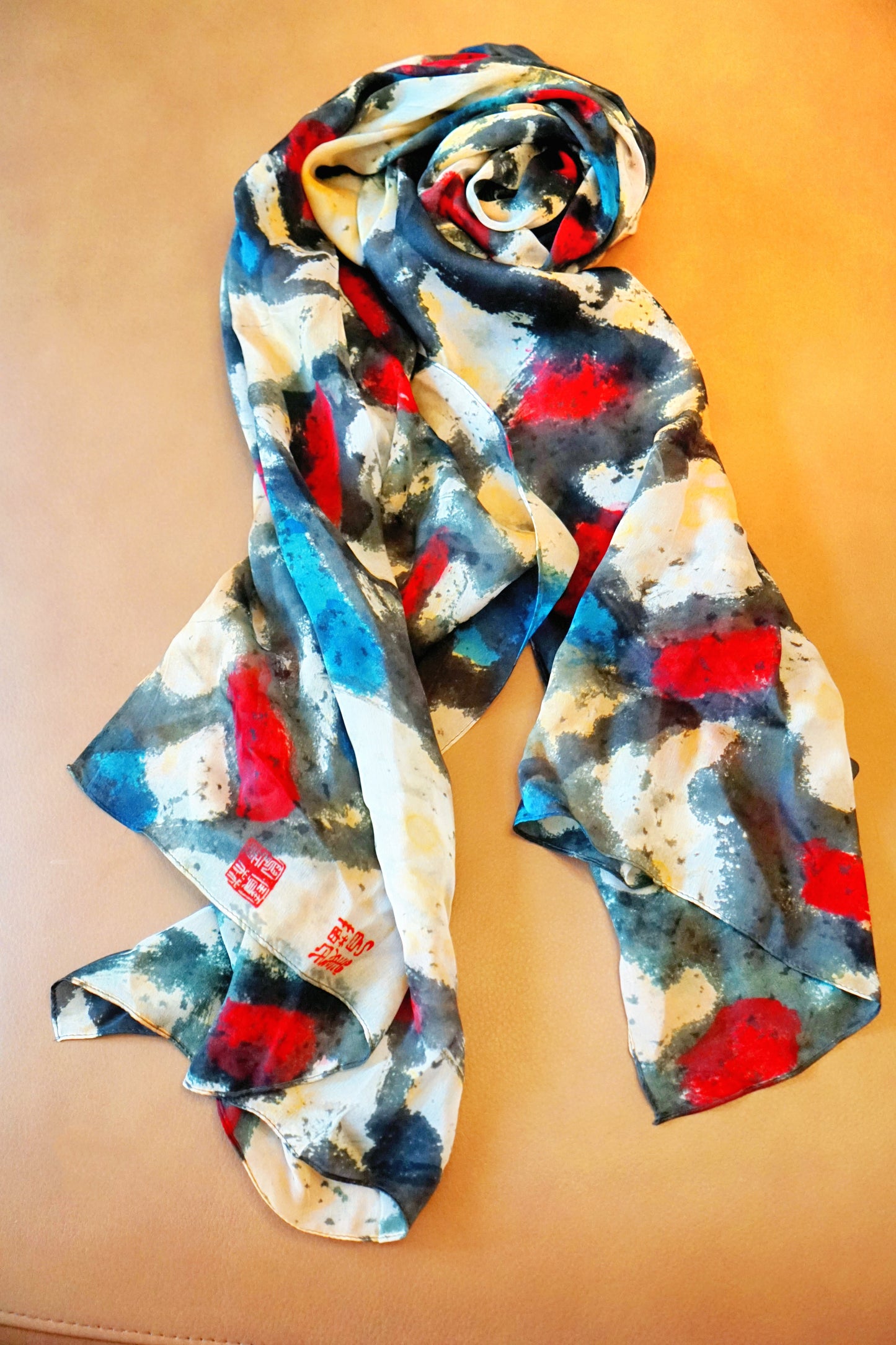 SILK ART SCARF