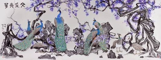 CHINESE PAINTING - PEACOCK