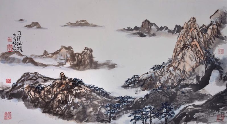 CHINESE PAINTING - MOUNTAINS