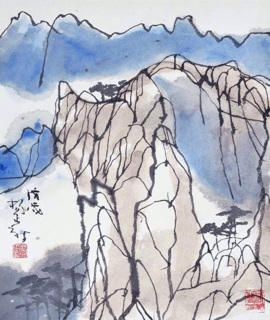 CHINESE PAINTING - MOUNTAINS
