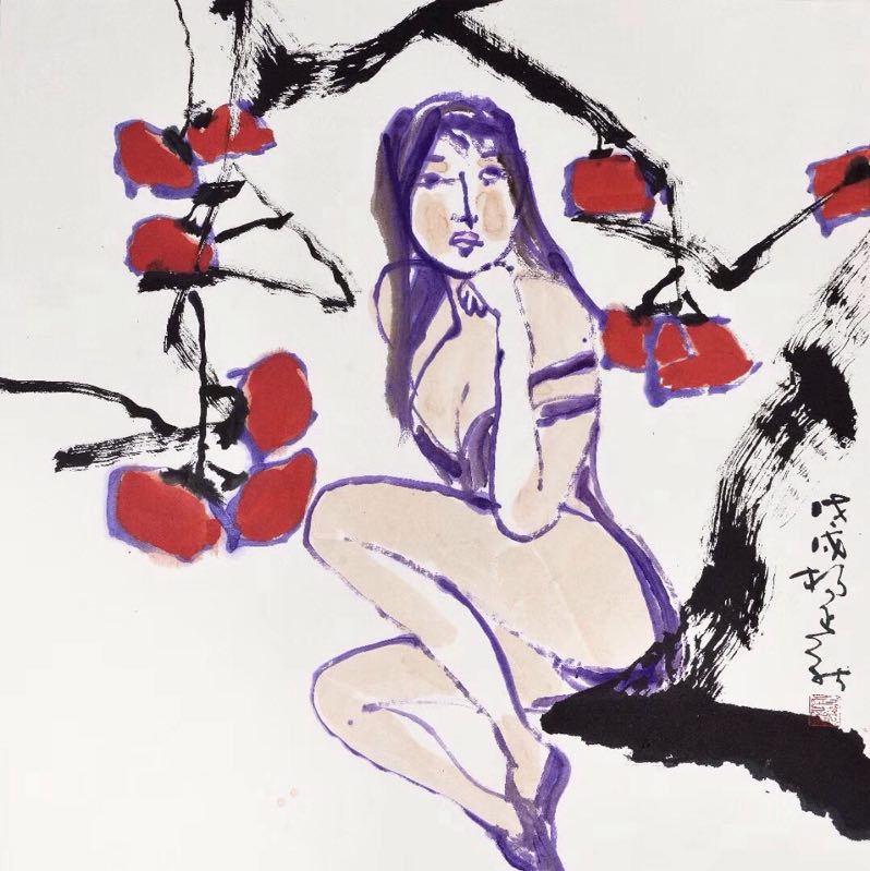 CHINESE PAINTING - WOMAN