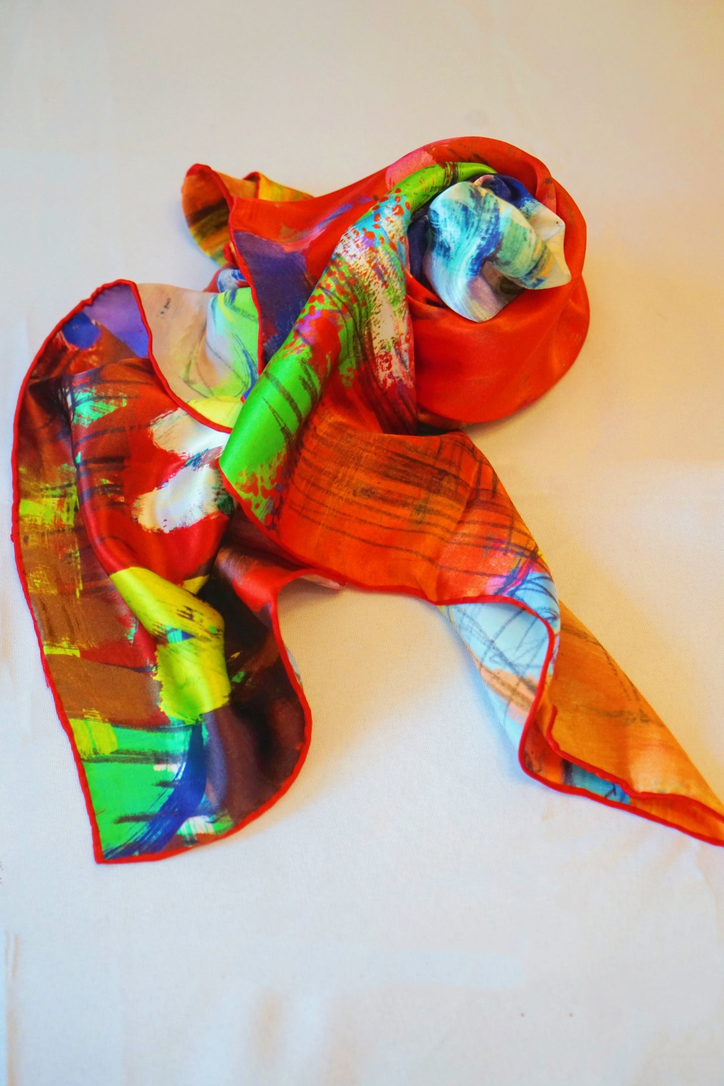SILK ART SCARF